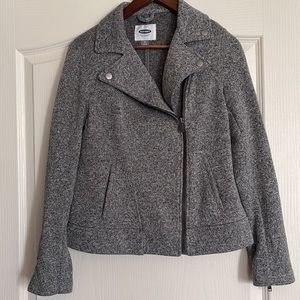 Old Navy
Women's Gray Scuba-knit Moto Jacket M, see pictures, smoke free home